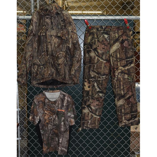 Box Lot Camoflauge Hunting Clothing