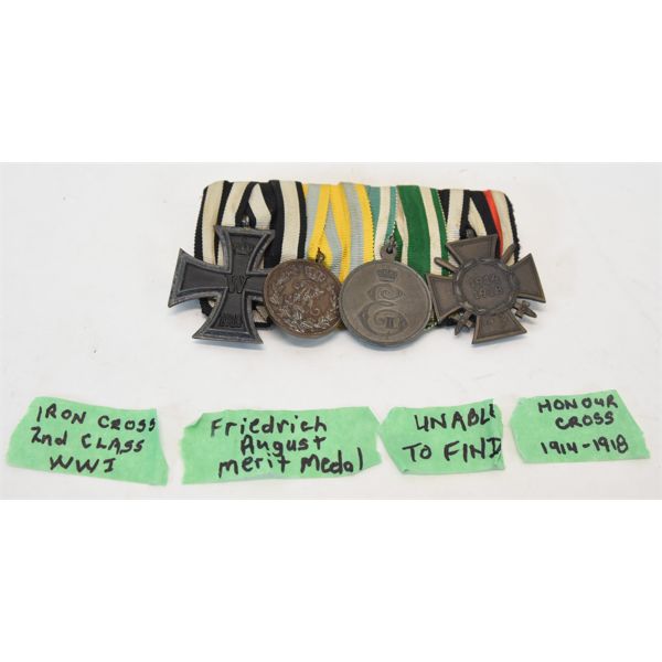 German Medal Bar WWI