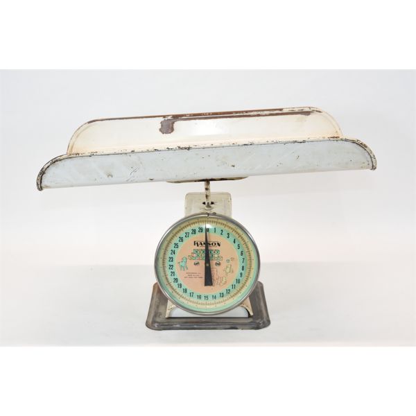 Vintage Hansen Baby Scale