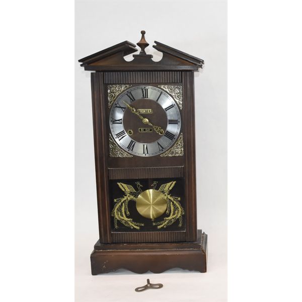 Frontier 31 Day Wind-Up Clock