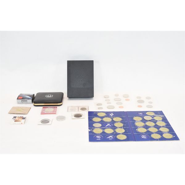 Box Lot Collector Coins