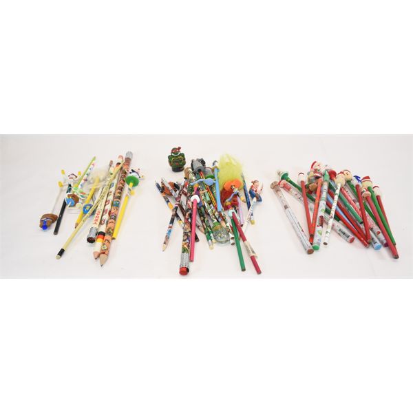 Box Lot Collectable Pencils