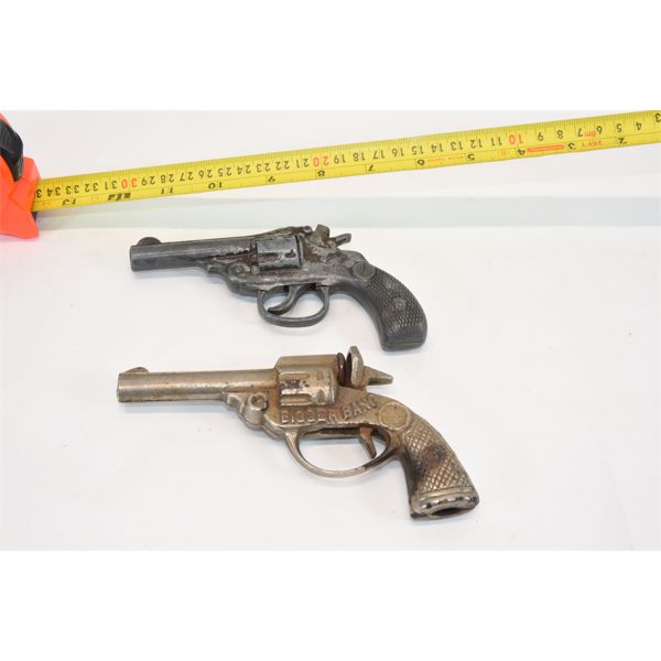 Box Lot 2 Toy Revolvers