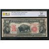 Image 1 : 1901 $10 Bison Legal Tender Note PCGS 25