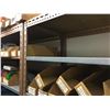 Image 3 : 2 BEIGE METAL SHELF RACKING UNITS ( APPROX. 8'W X 2'D X 7'H ) *CONTENTS NOT INCLUDED*