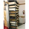 Image 2 : 1 BROWN METAL SHELF RACKING UNIT ( APPROX. 4'W X 2'D X 8'H ) *CONTENTS NOT INCLUDED*