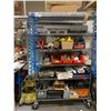 Image 2 : 6 TIER METRO RACK ROLLING SHELVING UNIT WITH ASSORTED TOOLS/HARDWARE AND MISCELLANEOUS ITEMS