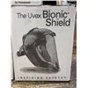 Image 2 : 3  "NEW" UVEX BIONIC FACE SHIELDS AND 1 RESPIRATOR