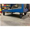 Image 2 : SHIPPERS SUPPLY BLUE METAL 4 WHEEL MOBILE WORK CART (CONTENTS NOT INCLUDED)