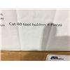 Image 2 : BOX OF 8 CAT 40 TOOL HOLDERS