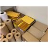 Image 2 : LARGE GROUP OF PACKING/SHIPPING SUPPLIES-PADDED ENVELOPES & PACKING PAPER ROLLS