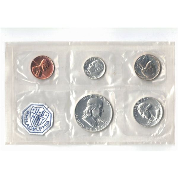 1962 U.S. PL Silver set, Philadelphia Mint