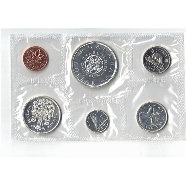 1964 Canada Silver PL set, come with COA and envelope