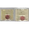 Image 1 : 2002P Small Cent Red PCCS MS65, 2002 Small Cent Red ICCS MS66, 2pcs