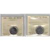 Image 1 : 2010-2011- 5¢ ICCS MS66 2Pcs