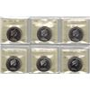 Image 1 : Proof Like $1 Lot of 5 PL-65 & 66, All Nickel and ICCS graded