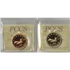 Image 2 : 2022 $1 Loon PF67 x 2 PCCS (Professional Coin Certification System)