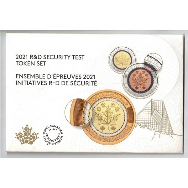 2021 R&D Security Test Token Set