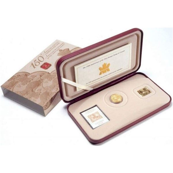 2001 Proof Beaver 3¢ Coin & Stamp Set