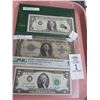 Image 1 : $2 Uncirculated 1976 Federal Reserve Note, 1999 Uncirculated Millennium Note,