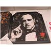 Image 1 : Marlin Brando Framed Art Collage - 30 x 30