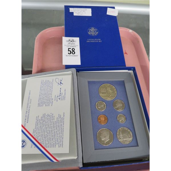 Collectors 1986 US Prestige Set - The Dollar is Silver