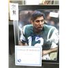 Image 2 : Joe Nameth Autographed Photo w/COA