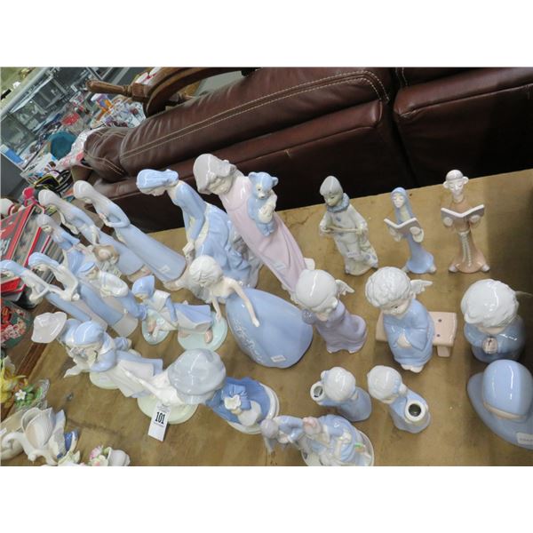 23-Japanese Porcelain Lladro Style Figurine - 23 X $