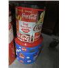 Image 3 : Collectible Tins, Storage Trunk, Waste Can