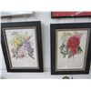 Image 1 : Framed Floral Wall Art - 3