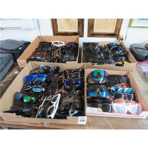 4-Fashion Sunglasses Flat - 4 X $