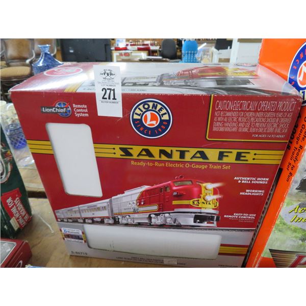 Lionel Santa Fe Train Set