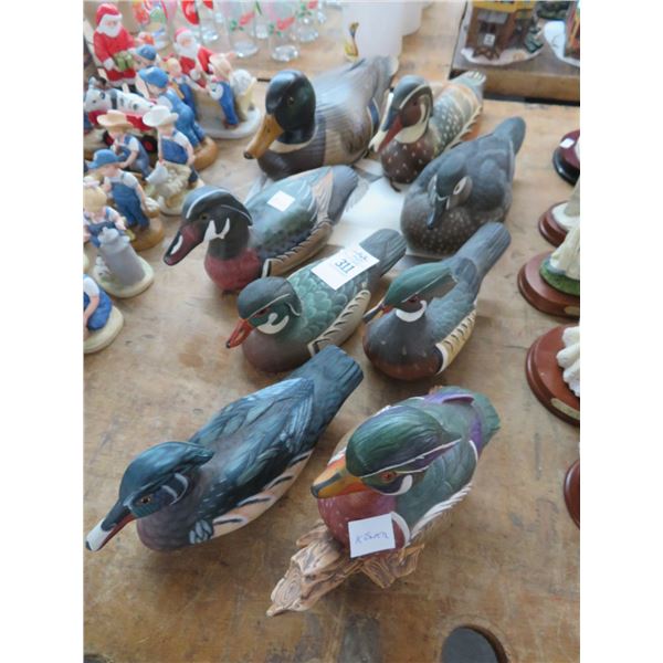 8-Ducks Unlimited/Other Decoy Duck - 8 X $