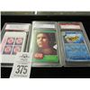 Image 1 : Star Wars Princess Leah Trading Card, Pokemon Trading Card, Vtg. Uncancelled Postage
