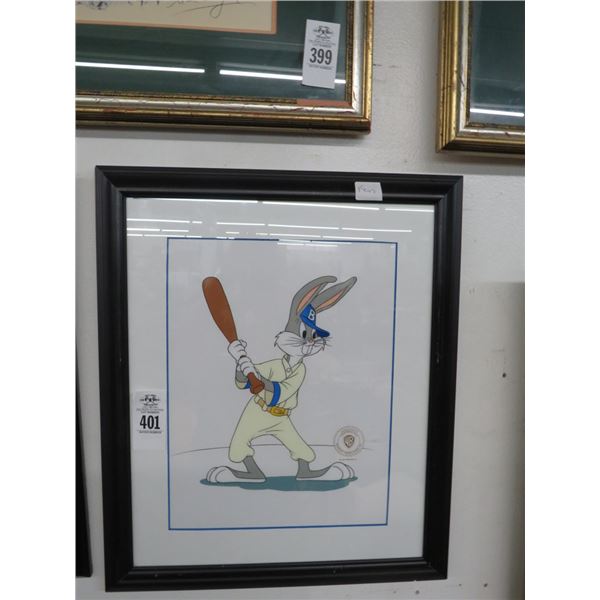 Bugs Bunny Framed Gicell - 16 x 20