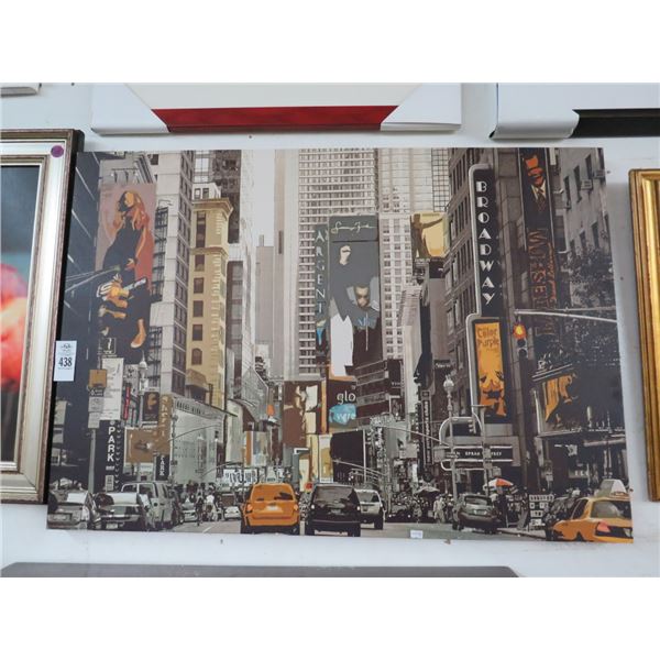 NY Times Square Scene on Canvas - 24 x 30