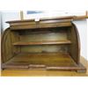 Image 3 : Dark Oak Bakery Rolltop Bread Cabinet