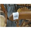 Image 2 : Oak Spindleback Dining Chairs - 4