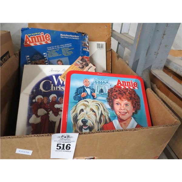 Irving Burlin White Christmas Collection, DVD's, Annie Lunchbox, Toys