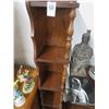 Image 2 : Mahogany Corner Display Shelf