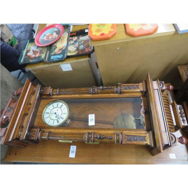 Oversized Pendulum Wall Clock at Carolyn Pless blog