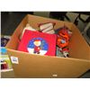 Image 1 : Asst. Books and Toys - 2 Boxes