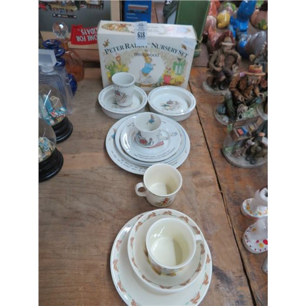 Wedgewood Peter Rabbit Nursery Dining Set