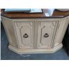Image 1 : Oak Top Hall Cabinet