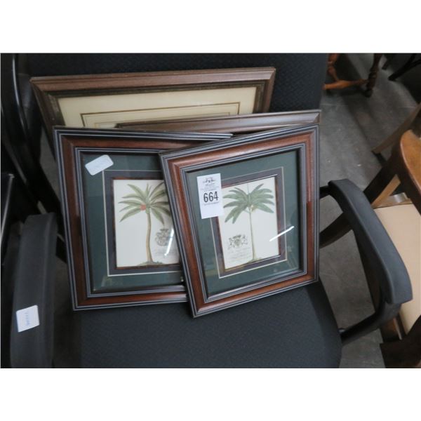 Palm Tree, Hunting, Needlepoint Framed Art - 4