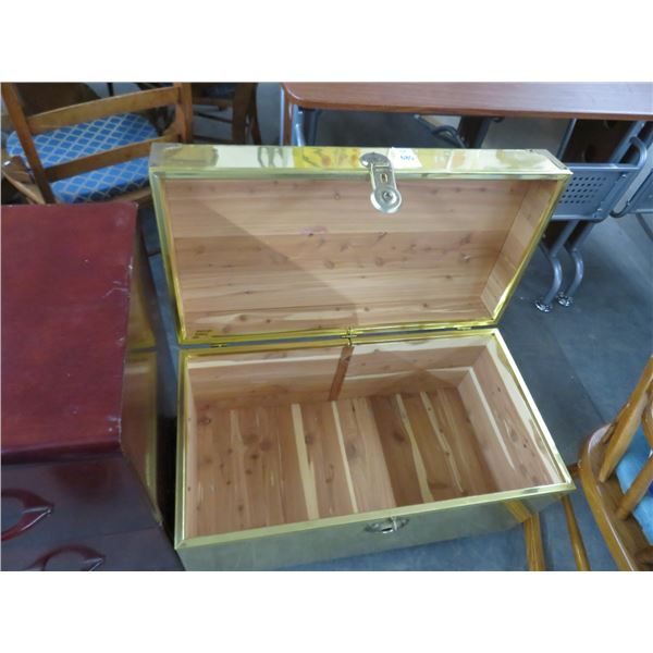 Brass Cedar Trunk