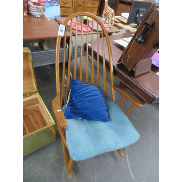 Oak Padded Rocker