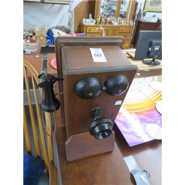 Antique Wall Mount Telephone