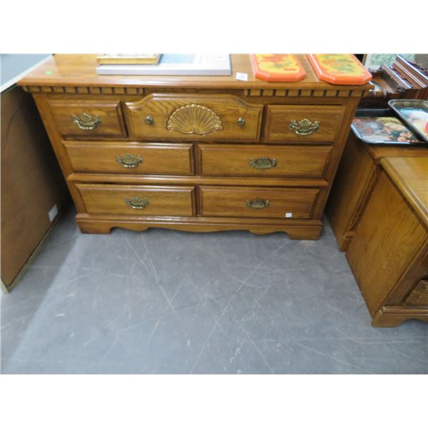 Oak Dresser and Nightstands Set