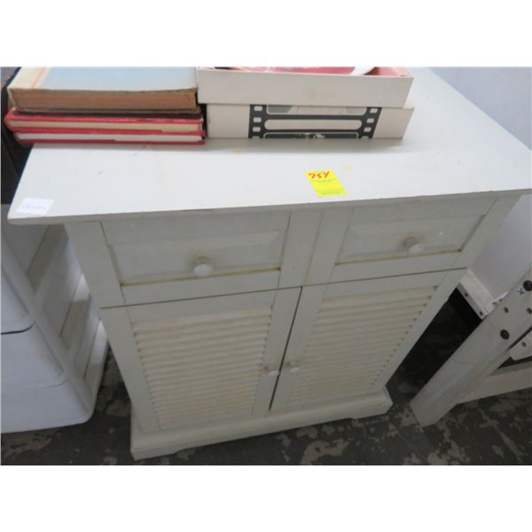 Small Louver Door Cabinet